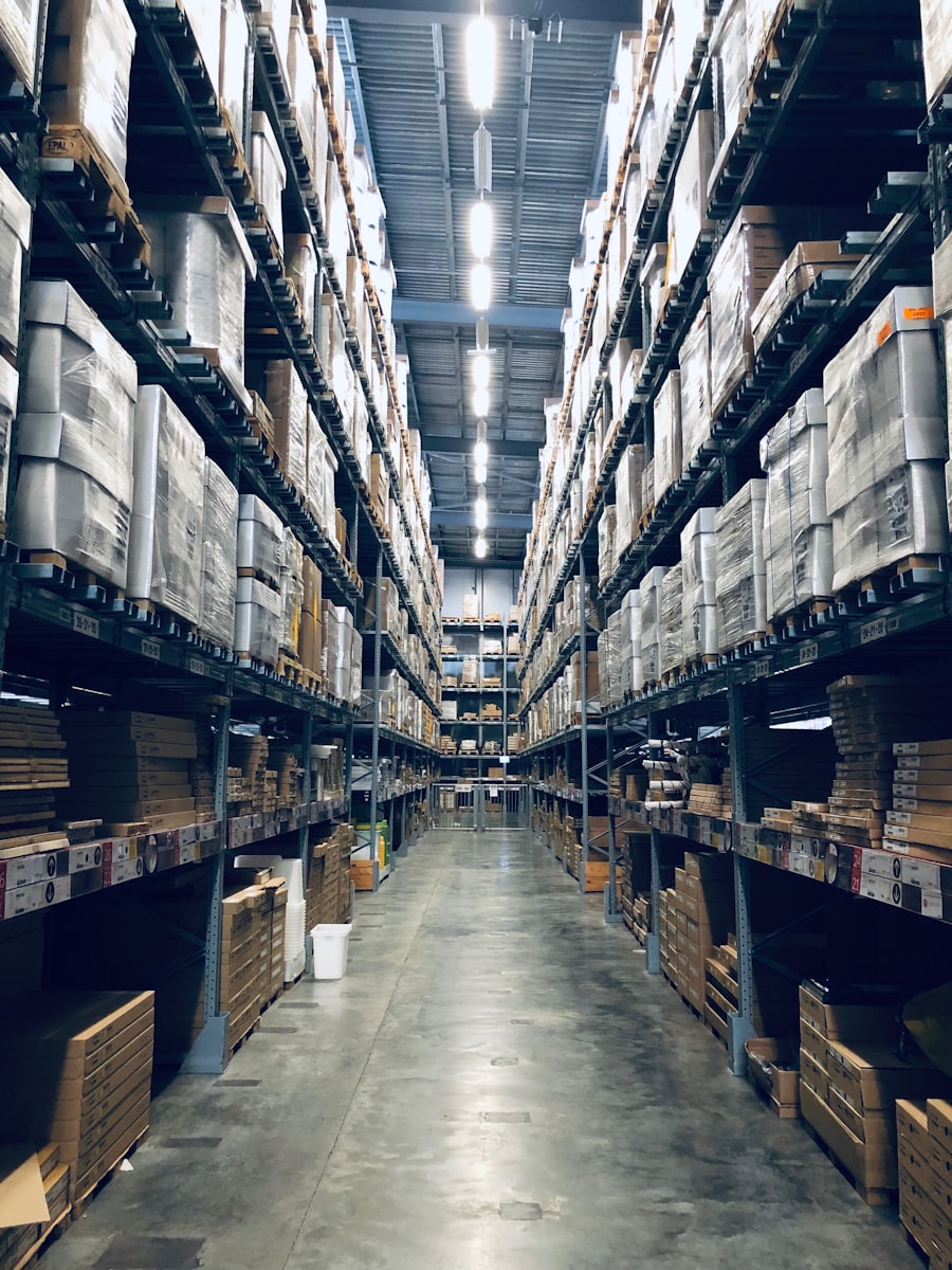 Automated store stock replenishment logistics